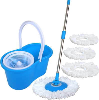 

FashionRokz Wet & Dry Mop(Blue 1.23 m)