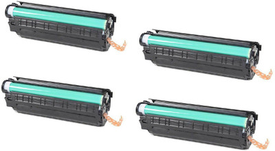

RODEX Cartridge 12A / Q2612A Cartridge Pack of 4- HP Compatible For Use in Laserjet 1010, 1012, 1015, 1018, 1020, 1022, 1022n, M1005 , M1319f , 3015 , 3020 AIO, 3030 AIO, 3050 AIO, 3050z AIO, 3052 AIO, 3055 Single Color Ink Toner(Black)