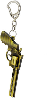 

Faynci Army Fire Arms Hand Gun Keyring Bronze Key Chain Key Chain