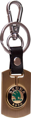 Cp Bigbasket Skoda Logo Metal Keyring Key Chain