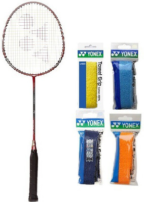 Yonex Combo of Five One 'Carbonex 7000 Ex' Badminton Racket and Four 'AC 402 Towel' Badminton Grip (Color on availability) Badminton Kit available at flipkart for Rs.2270