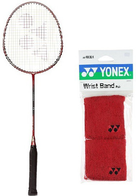 Yonex Combo of Two One 'Carbonex 7000 Ex' Badminton Racket and One Pair of Wrist Band (Color on availability) Badminton Kit available at flipkart for Rs.2000
