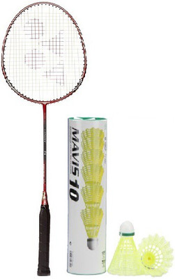 Yonex Combo of Two One 'Carbonex 7000 Ex' Badminton Racket and One Box 'Mavis-10' Shuttle cock (Pack of 6) (Color on availability) Badminton Kit available at flipkart for Rs.1925