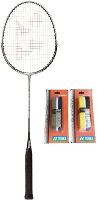 Yonex Combo of Three One 'Carbonex 6000 Ex' Badminton Racket and Two 'Ac 204 2 T T' Badminton Grips (Color on availability) Badminton Kit available at flipkart for Rs.1999