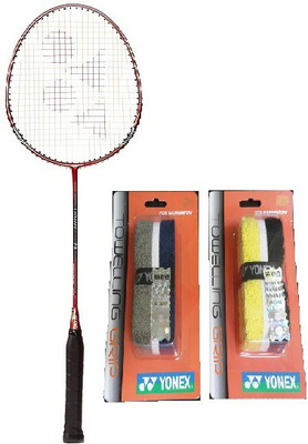 Yonex Combo of Three One 'Carbonex 7000 Ex' Badminton Racket and Two 'Ac 204 2 T T' Badminton Grip (Color on availability) Badminton Kit available at flipkart for Rs.2000