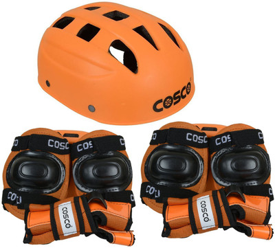 Cosco Protective Kit For Skating TIme ( Kids or Beginner ) 4 in 1 Protective Kit includes 1 Head, 2 Knee 2 Elbow & 2 Pam Guards Skating Kit
