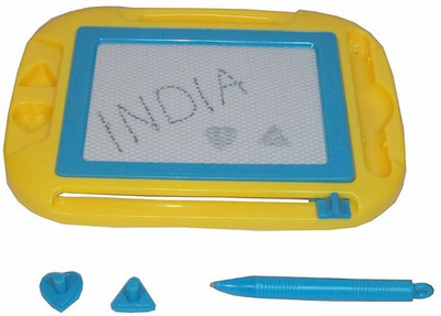 

Shararat Attractive Magic Slate for Kids Best Educational Writing Slate , board for learning with fun (color may vary)(Multicolor)
