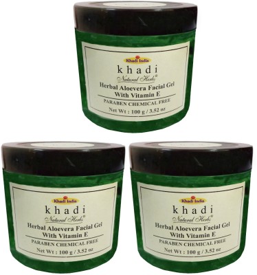 

Khadi Natural Herbs Aloevera Facial Gel(300 g)