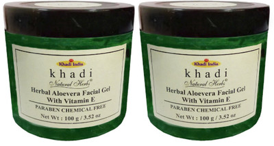 

Khadi Natural Herbs Aloevera Facial Gel(200 g)