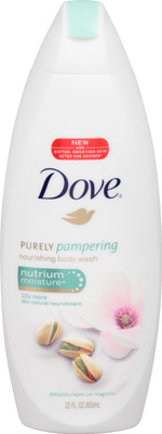 

Dove Purely Pampering Nutrium Moisture Body Wash Pistachio Cream & Mangolia 16.9 Oz Shower Gel(650)