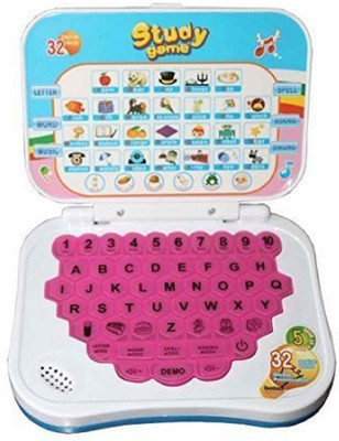 

Kanchan Toys Enlgish Learning Kids Laptop with Music(Multicolor)