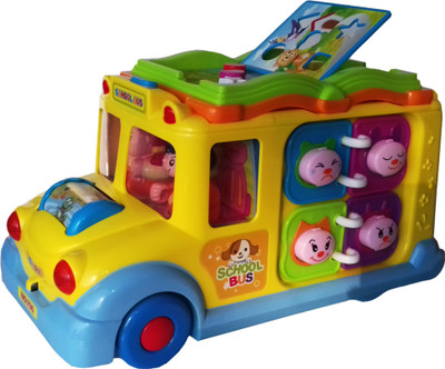 

kidoz kingdom INTELLECTUAL SCHOOL BUS(Multicolor)