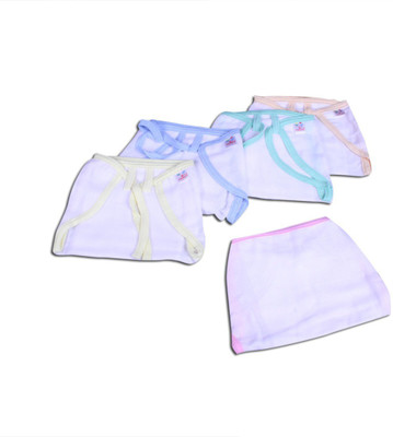 

Tiny Care Baby Nappy Comfy Junior Muslin, Multicolor
