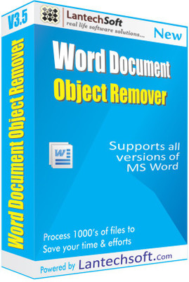 

Lantech Soft Word Document Object Remover(3)