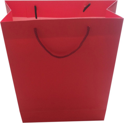

Paper Bag Zone Solid Party Bag(Red, Pack of 1)
