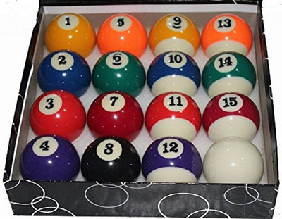 

Aurion Pool Ball Set (Set Of 16 Balls) Billiard Ball(Pack of 16, Multicolor)