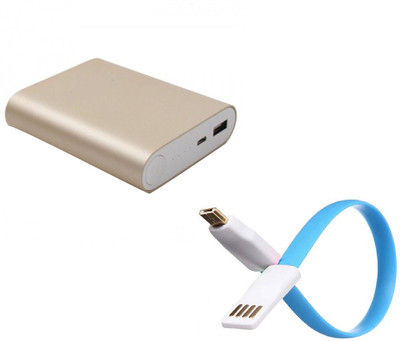 

AMA 10400 mAh Power Bank (13786, USB Portable Power Supply)(Gold, Lithium-ion)