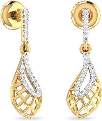 PC Jeweller The Murchadh Yellow Gold 18kt Diamond Stud Earring