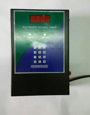 

swaggers automatic school timer with gong bell automatic school timer with bell Indoor, Outdoor PA System(100 W)