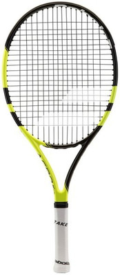 

Babolat Aero Junior 25 Multicolor Strung Tennis Racquet(G3 - 4 3/8 Inches, 245 g)