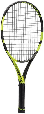 

Babolat PURE AERO JUNIOR 25 Black Strung Tennis Racquet(G0 - 4 Inches, 240 g)
