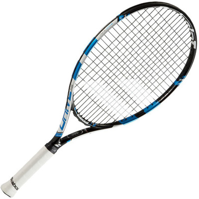 

Babolat PURE DRIVE JUNIOR 23 Black Strung Tennis Racquet(Grip Size 0 - 3.75 Inches, 215 g)