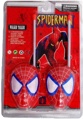 

Z A Enterprises Battery Operated Spider Man Walkie Talkie Toy For Kids