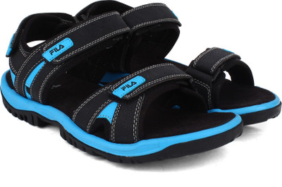 

Fila Men BLK/BLU Sports Sandals
