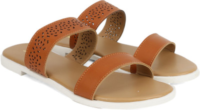 

Bata Women Tan Flats