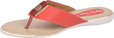 

With The Fashion Women RED Flats