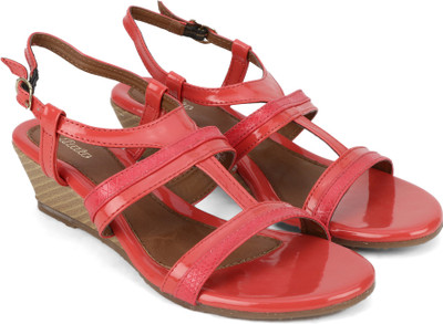 

Bata Women Pink Wedges