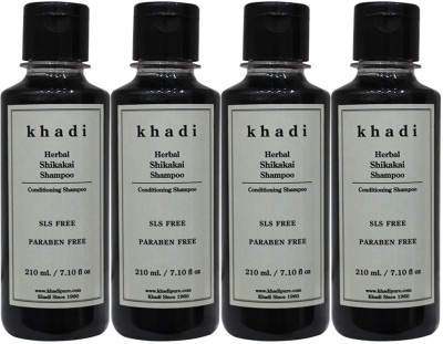 

Khadi Herbal Shikakai Shampoo SLS-Paraben Free(840 ml)