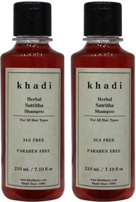 

Khadi Herbal Satritha Shampoo SLS-Paraben Free(420 ml)