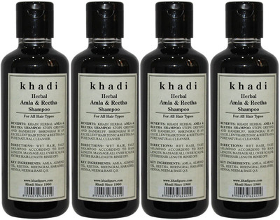 

Khadi Herbal Amla & Reetha Shampoo(840 ml)