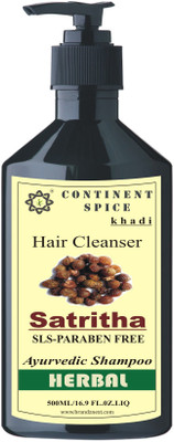

Continent Spice Khadi Satritha Hair Cleanser 500 ml (SLS & Paraben Free) CS682005(500 ml)