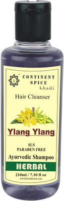 

Continent Spice Khadi Ylang Ylang Herbal Hair Cleanser (210ml) -(SLS-Paraben Free) CS682005(210 ml)