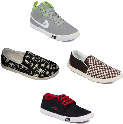 

Asian Men's Combo pack of 4 Casuals For Men(Multicolor