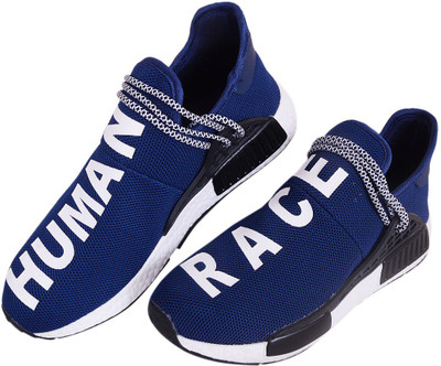 DLS Human Race Training & Gym Shoes For Men(Navy, White, Nevy