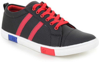 Dicy Sneakers For Men(Red, Black)