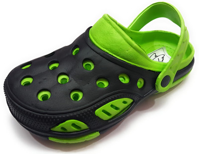 

Angel Fashion Shell Shock croc with free leather key chain Clogs For Men(Green