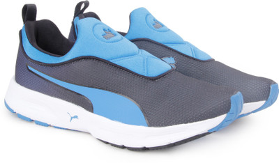 55% OFF on PUMA EF Cush Slipon Fade V2 IDP Sneakers For Men(Black, Blue) on Flipkart 
