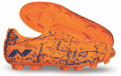 

Nivia Encounter Studs Football Shoes For Men(Orange