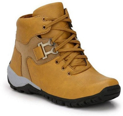 

FOOTS CALZATURE BOO Boots For Men(Tan, Brown