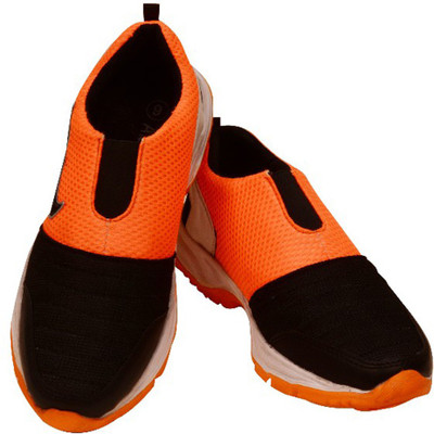 

American Cute American Cute 3343_ Running Shoes For Men(Black, Orange