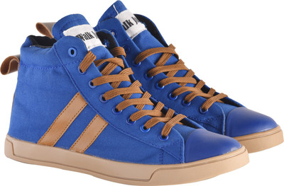 

Walkjump lifestyle ankle Sneakers For Men(Blue, Brown
