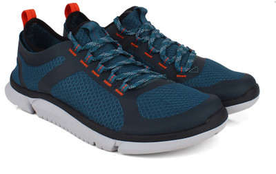 

Clarks Triken Active Teal Synthetic Sneakers For Men(Blue