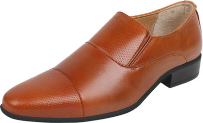 

SASSIE Party Wear For Men(Brown