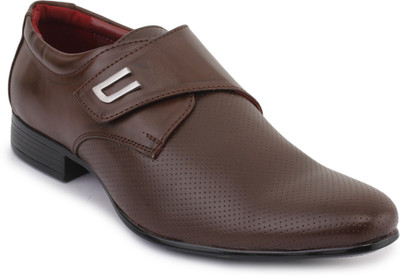 

Metrogue Monk Shoe Slip On For Men(Brown, Black
