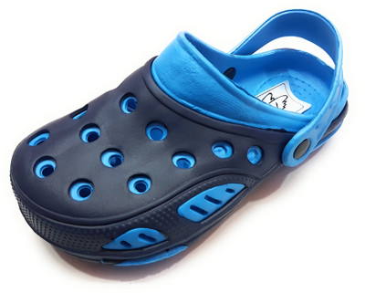 

Angel Fashion Shell Shock croc with free leather key chain Clogs For Men(Blue