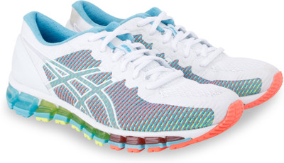 

Asics GEL - QUANTUM 360 CM Running Shoes For Men(Green, White, Wh/snow/flash coral